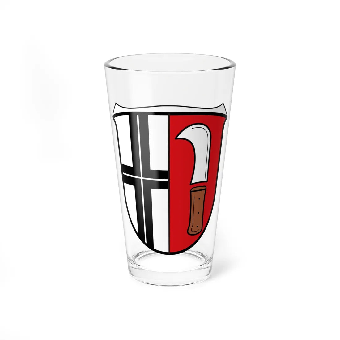 DEU Großenlüder COA (Germany) (Coat of Arms) Pint Glass 16oz 16oz - Go Mug Yourself