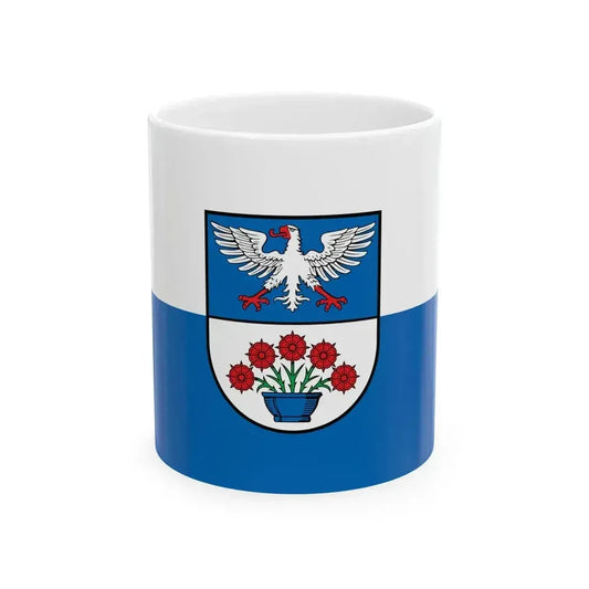 DEU Guntersblum Flag (Germany) White Coffee Mug 11oz - Go Mug Yourself