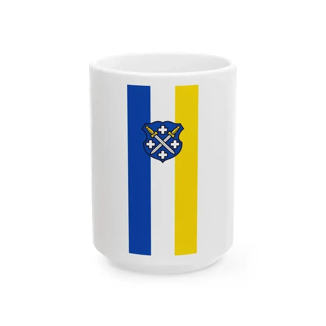 DEU Hadamar Banner (Germany) White Coffee Mug 15oz - Go Mug Yourself