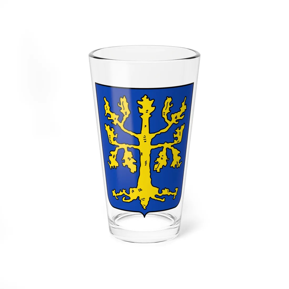 DEU Hagen COA (Germany) (Coat of Arms) Pint Glass 16oz 16oz - Go Mug Yourself