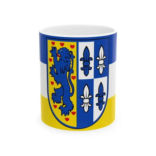 DEU Hamburg-Wilhelmsburg Flag (Germany) White Coffee Mug 11oz - Go Mug Yourself
