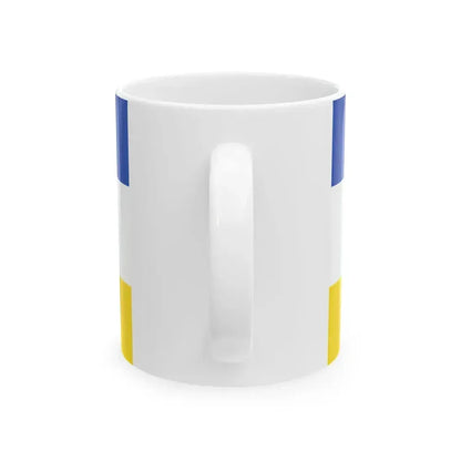 DEU Hamburg-Wilhelmsburg Flag (Germany) White Coffee Mug - Go Mug Yourself