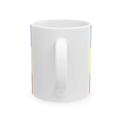 DEU Herborn horizontal Flag (Germany) White Coffee Mug - Go Mug Yourself