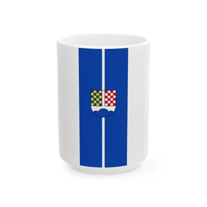 DEU Herrstein Banner (Germany) White Coffee Mug 15oz - Go Mug Yourself