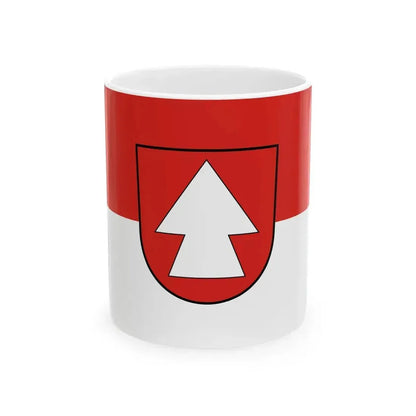 DEU Hirrlingen Flag (Germany) White Coffee Mug 11oz - Go Mug Yourself