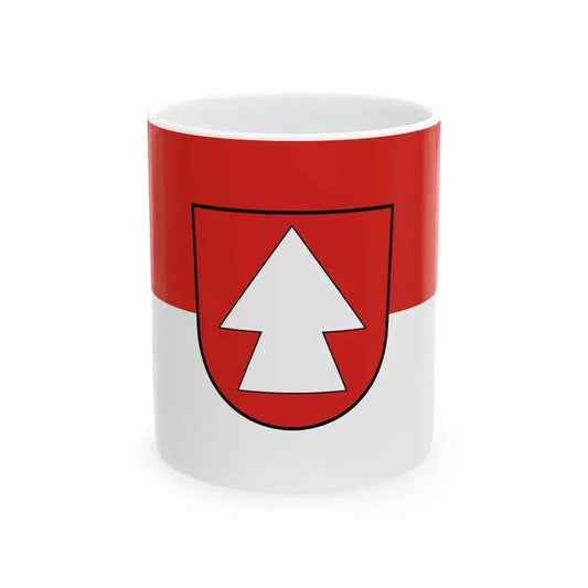 DEU Hirrlingen Flag (Germany) White Coffee Mug 11oz - Go Mug Yourself