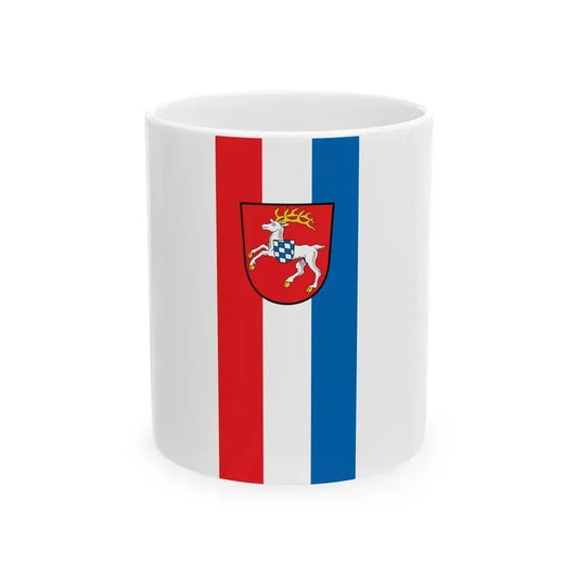 DEU Hirschau Banner (Germany) White Coffee Mug 11oz - Go Mug Yourself