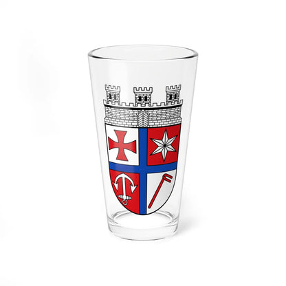 DEU Hochheim am Main COA (Germany) (Coat of Arms) Pint Glass 16oz 16oz - Go Mug Yourself