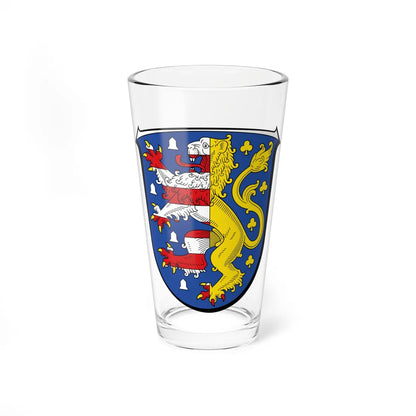 DEU Hochtaunuskreis COA (Germany) (Coat of Arms) Pint Glass 16oz 16oz - Go Mug Yourself