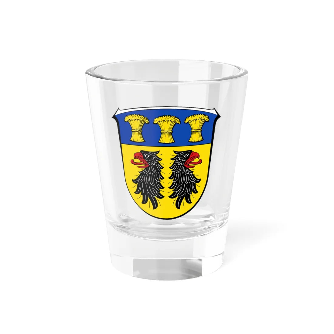 DEU Karben COA (Germany) (Coat of Arms) Shot Glass 1.5oz 1.5oz - Go Mug Yourself