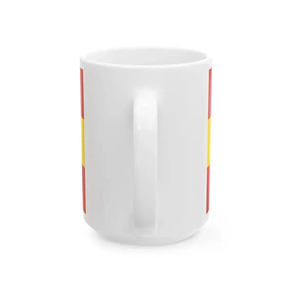 DEU Karlsruhe Flag (Germany) White Coffee Mug - Go Mug Yourself