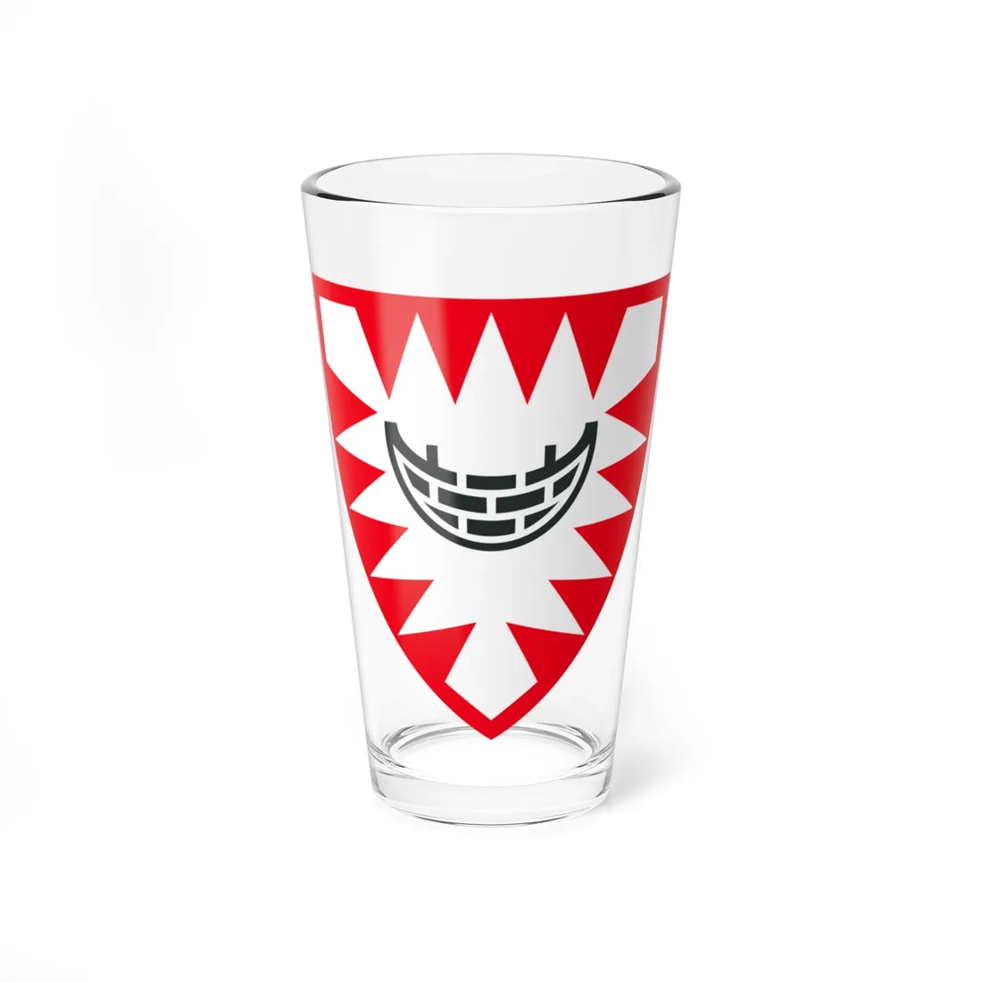 DEU Kiel Alt. COA (Germany) (Coat of Arms) Pint Glass 16oz 16oz - Go Mug Yourself