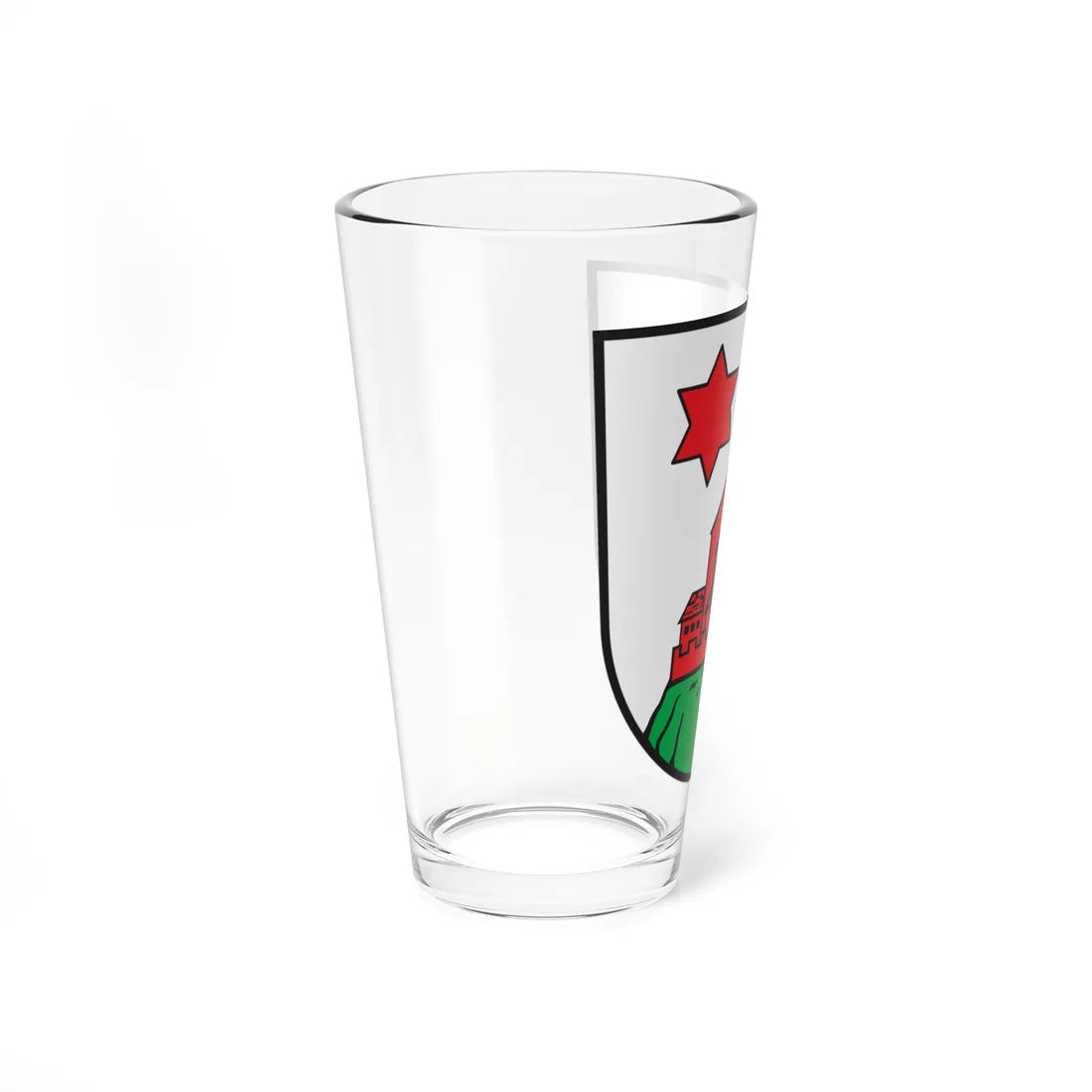 DEU Kirchberg an der Iller COA (Germany) (Coat of Arms) Pint Glass 16oz - Go Mug Yourself