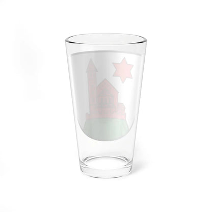 DEU Kirchberg an der Iller COA (Germany) (Coat of Arms) Pint Glass 16oz - Go Mug Yourself