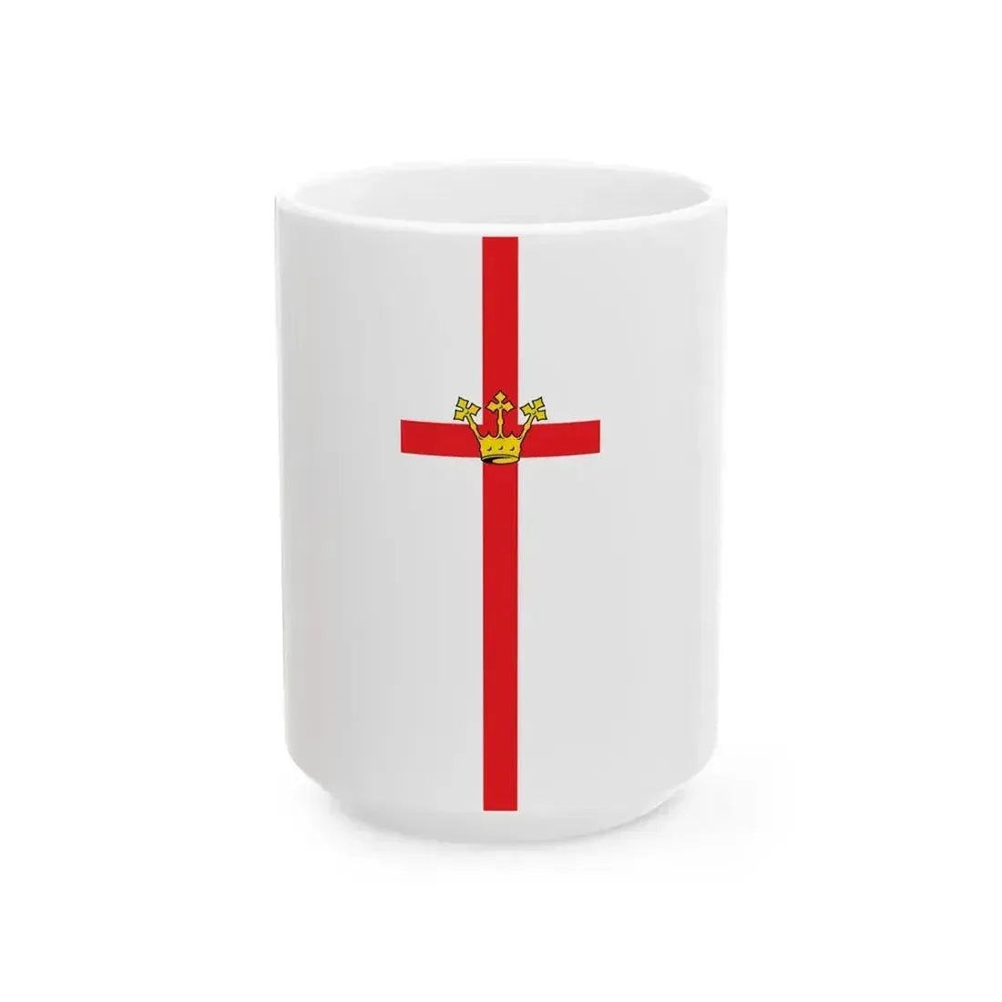 DEU Koblenz Banner (Germany) White Coffee Mug 15oz - Go Mug Yourself