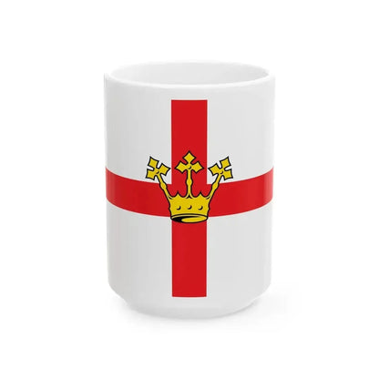 DEU Koblenz Flag (Germany) White Coffee Mug 15oz - Go Mug Yourself