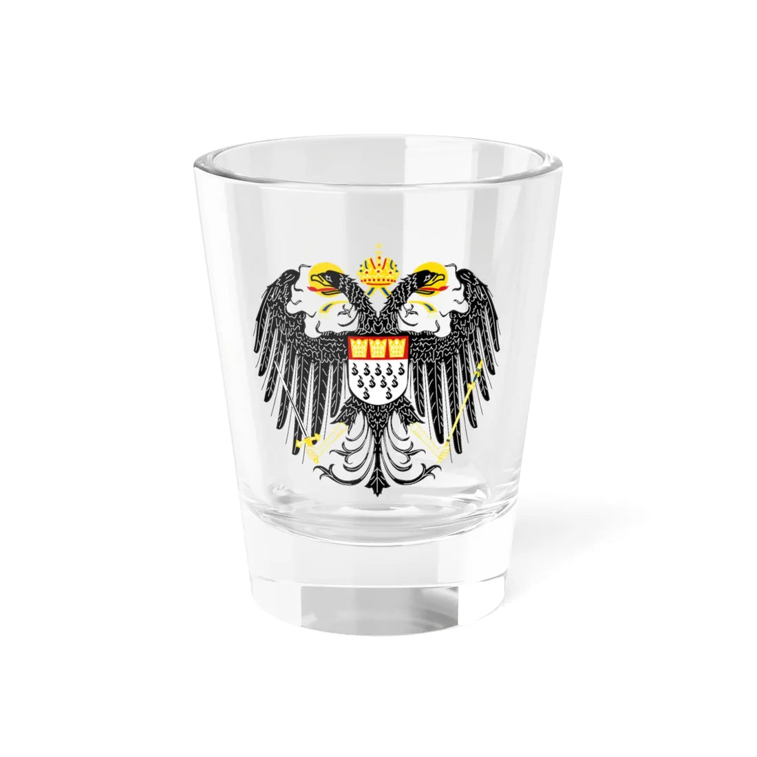 DEU Koeln COA (Germany) (Coat of Arms) Shot Glass 1.5oz 1.5oz - Go Mug Yourself