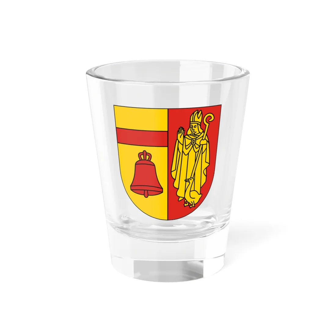 DEU Kreis Coesfeld COA (Germany) (Coat of Arms) Shot Glass 1.5oz 1.5oz - Go Mug Yourself