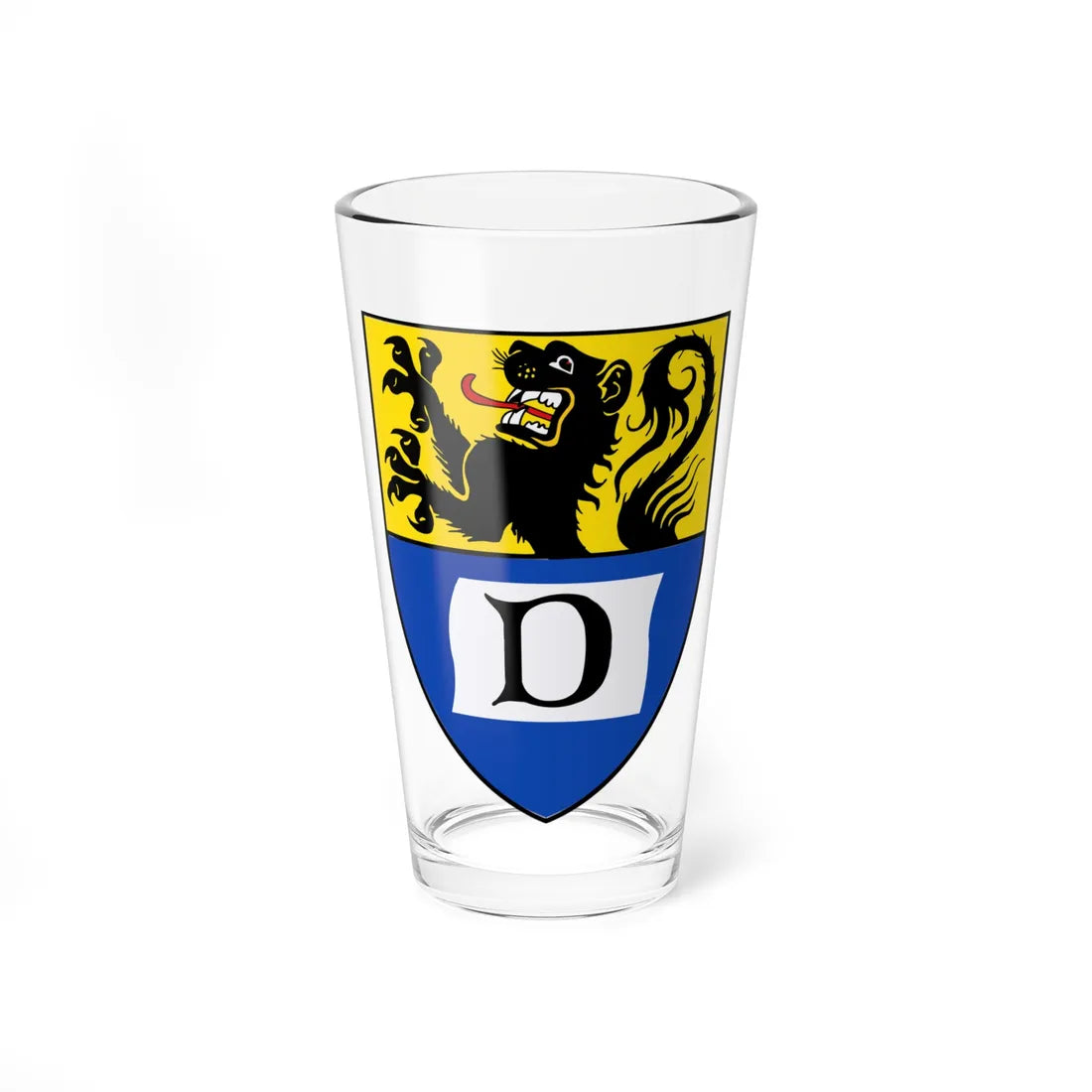 DEU Kreis Düren COA (Germany) (Coat of Arms) Pint Glass 16oz 16oz - Go Mug Yourself
