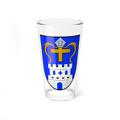 DEU Kreis Ostholstein COA (Germany) (Coat of Arms) Pint Glass 16oz 16oz - Go Mug Yourself