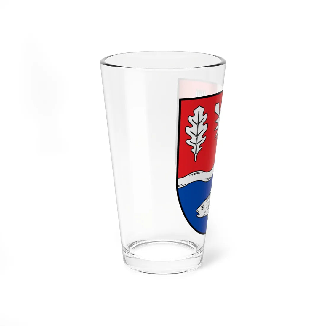 DEU Kreis Plön COA (Germany) (Coat of Arms) Pint Glass 16oz - Go Mug Yourself