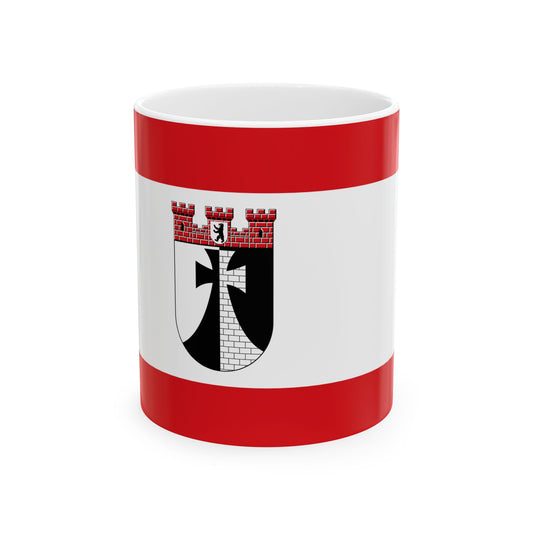 DEU Kreuzberg district Flag (Germany) White Coffee Mug-11oz-Go Mug Yourself