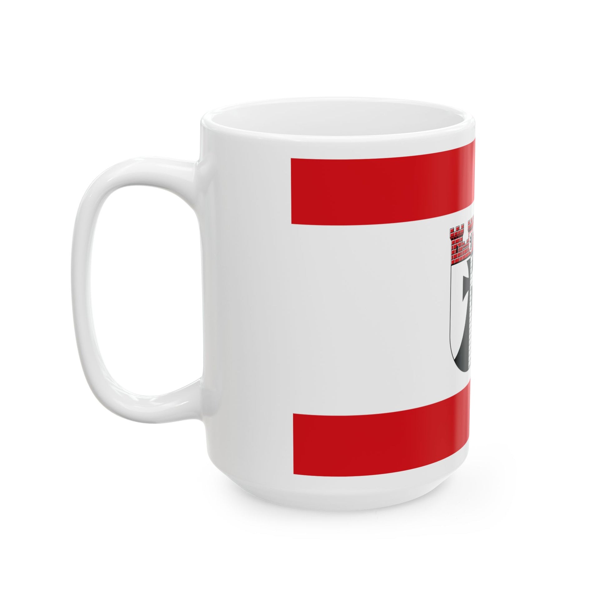 DEU Kreuzberg district Flag (Germany) White Coffee Mug-Go Mug Yourself