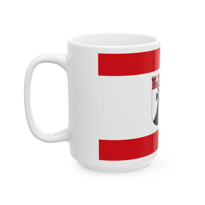 DEU Kreuzberg district Flag (Germany) White Coffee Mug-Go Mug Yourself