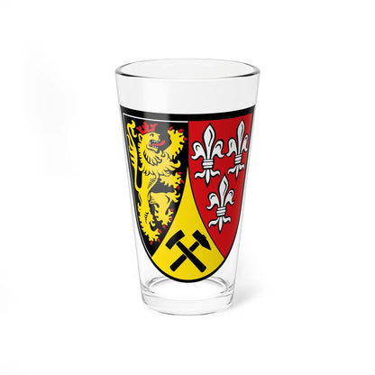 DEU Landkreis Amberg-Sulzbach COA (Germany) (Coat of Arms) Pint Glass 16oz 16oz - Go Mug Yourself
