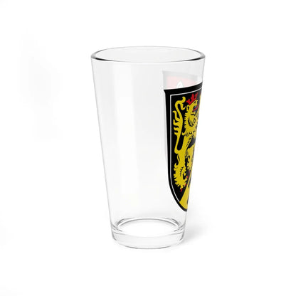 DEU Landkreis Amberg-Sulzbach COA (Germany) (Coat of Arms) Pint Glass 16oz - Go Mug Yourself
