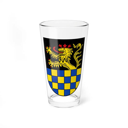 DEU Landkreis Bad Kreuznach COA (Germany) (Coat of Arms) Pint Glass 16oz 16oz - Go Mug Yourself
