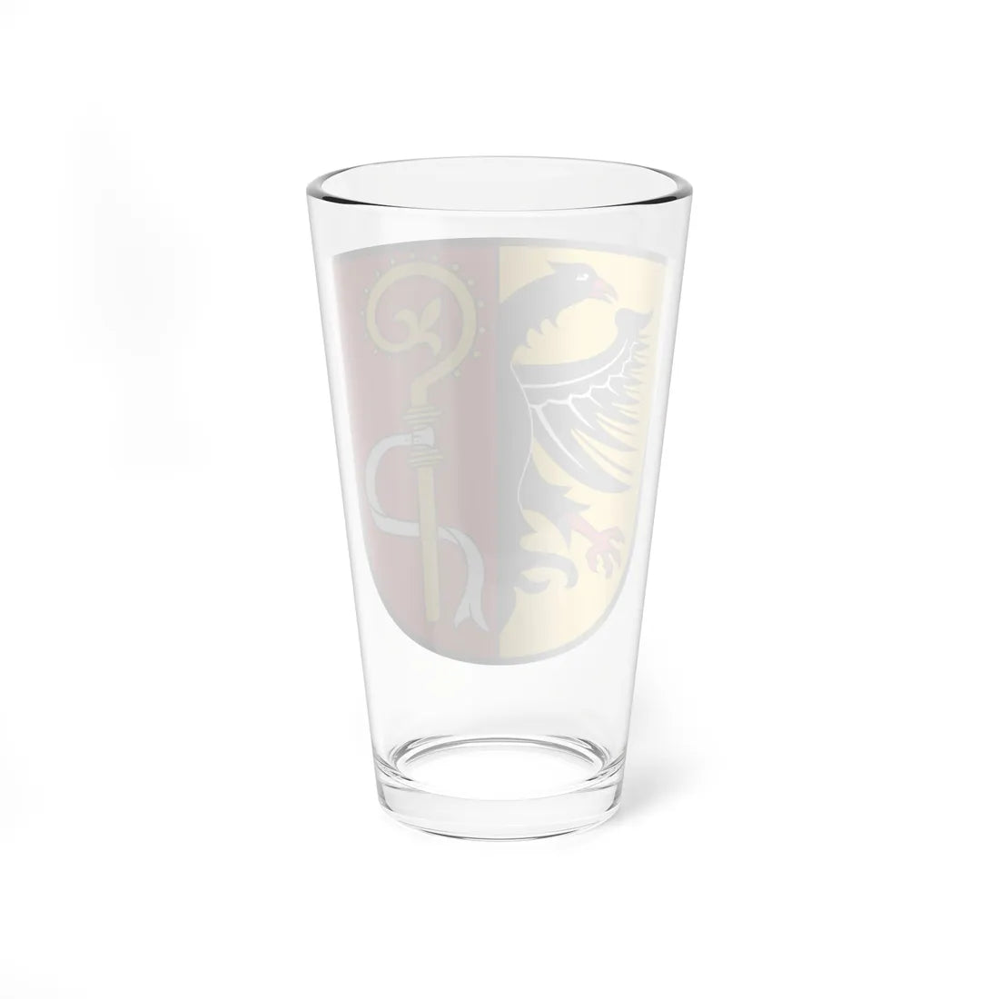 DEU Landkreis Biberach COA (Germany) (Coat of Arms) Pint Glass 16oz - Go Mug Yourself