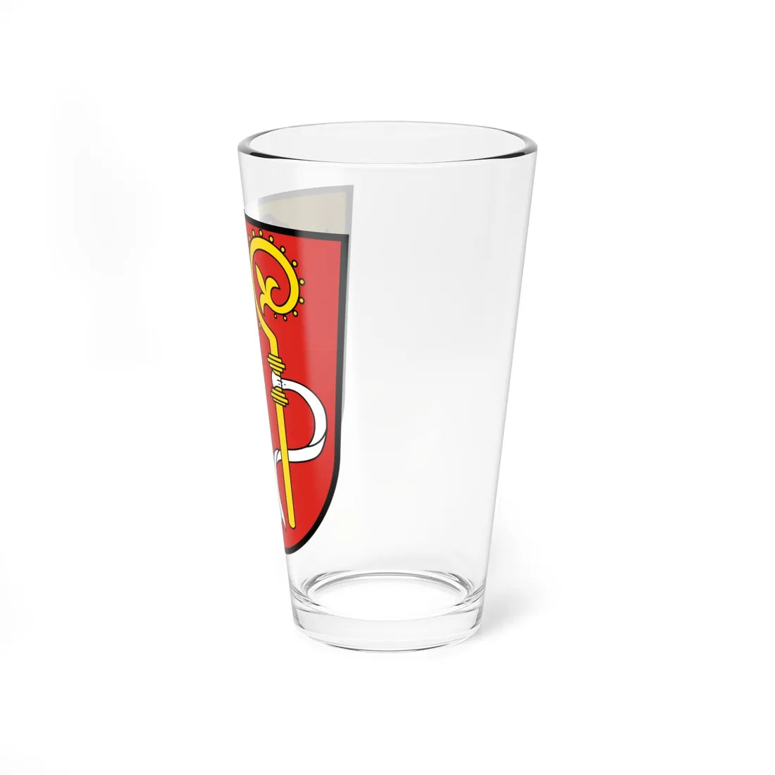 DEU Landkreis Biberach COA (Germany) (Coat of Arms) Pint Glass 16oz - Go Mug Yourself