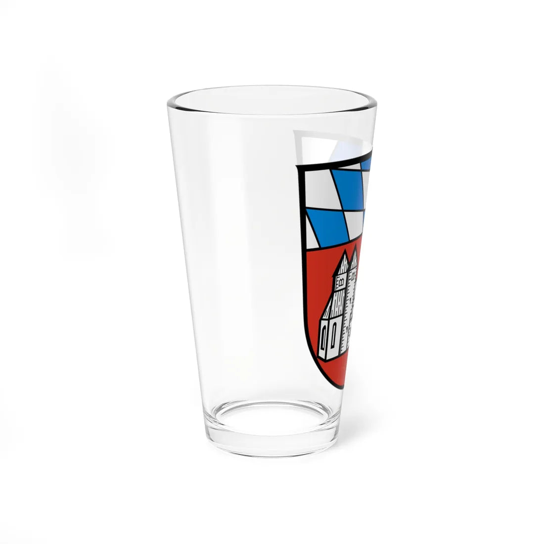 DEU Landkreis Cham COA (Germany) (Coat of Arms) Pint Glass 16oz - Go Mug Yourself