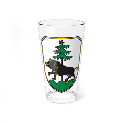 DEU Landkreis Ebersberg COA (Germany) (Coat of Arms) Pint Glass 16oz 16oz - Go Mug Yourself