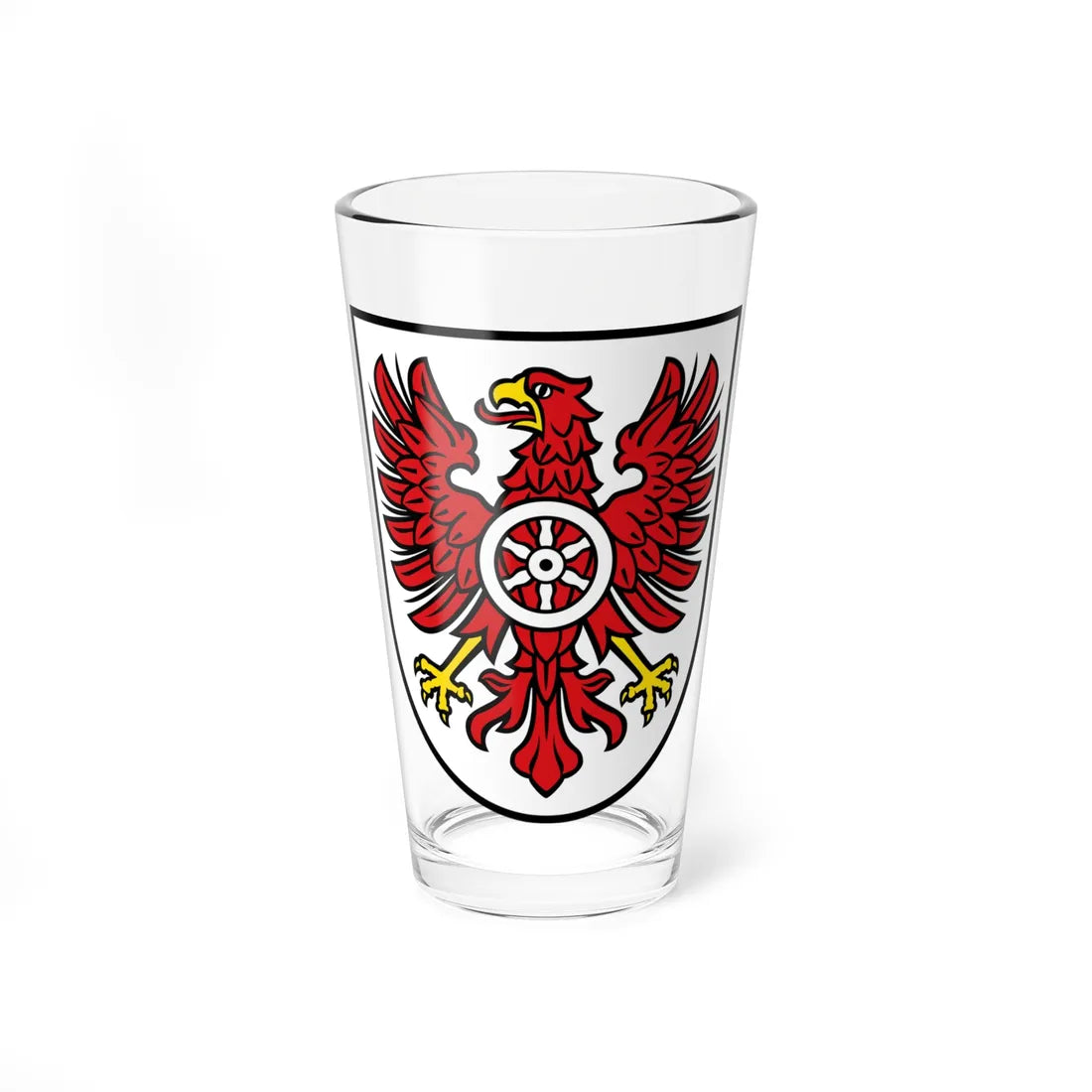DEU Landkreis Eichsfeld COA (Germany) (Coat of Arms) Pint Glass 16oz 16oz - Go Mug Yourself
