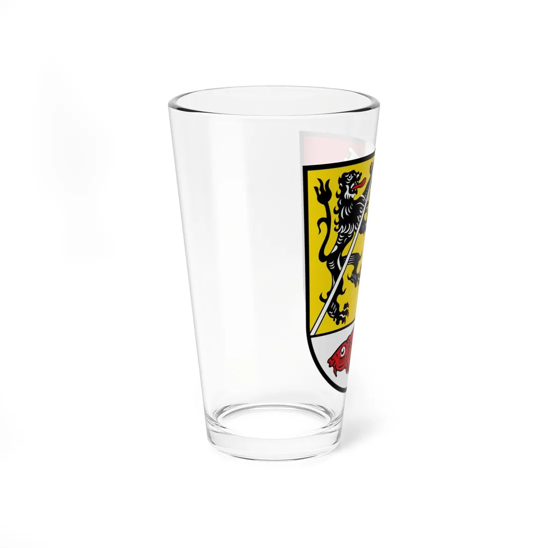 DEU Landkreis Forchheim COA (Germany) (Coat of Arms) Pint Glass 16oz - Go Mug Yourself