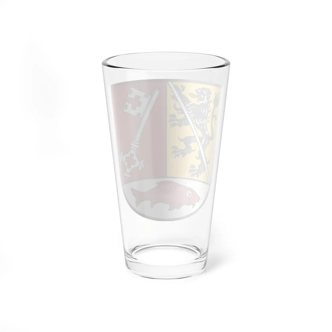 DEU Landkreis Forchheim COA (Germany) (Coat of Arms) Pint Glass 16oz - Go Mug Yourself