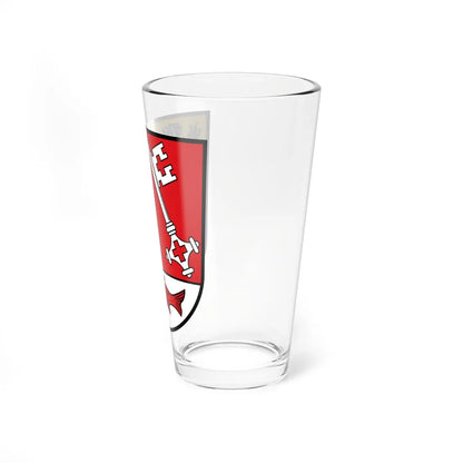 DEU Landkreis Forchheim COA (Germany) (Coat of Arms) Pint Glass 16oz - Go Mug Yourself