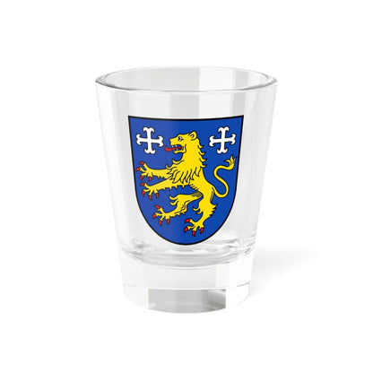 DEU Landkreis Friesland COA (Germany) (Coat of Arms) Shot Glass 1.5oz 1.5oz - Go Mug Yourself