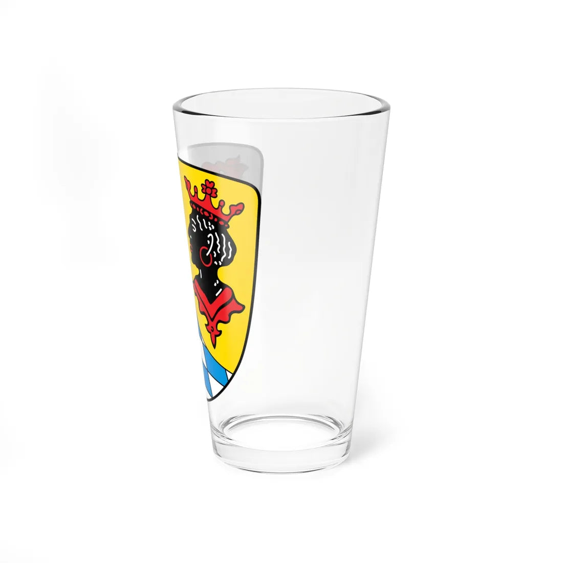 DEU Landkreis Garmisch-Partenkirchen COA (Germany) (Coat of Arms) Pint Glass 16oz - Go Mug Yourself