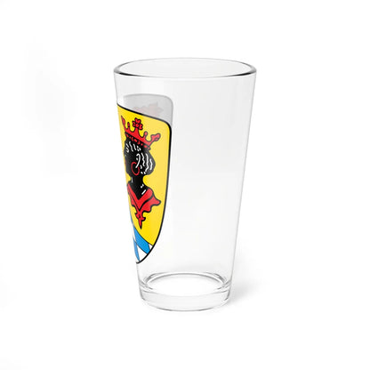 DEU Landkreis Garmisch-Partenkirchen COA (Germany) (Coat of Arms) Pint Glass 16oz - Go Mug Yourself