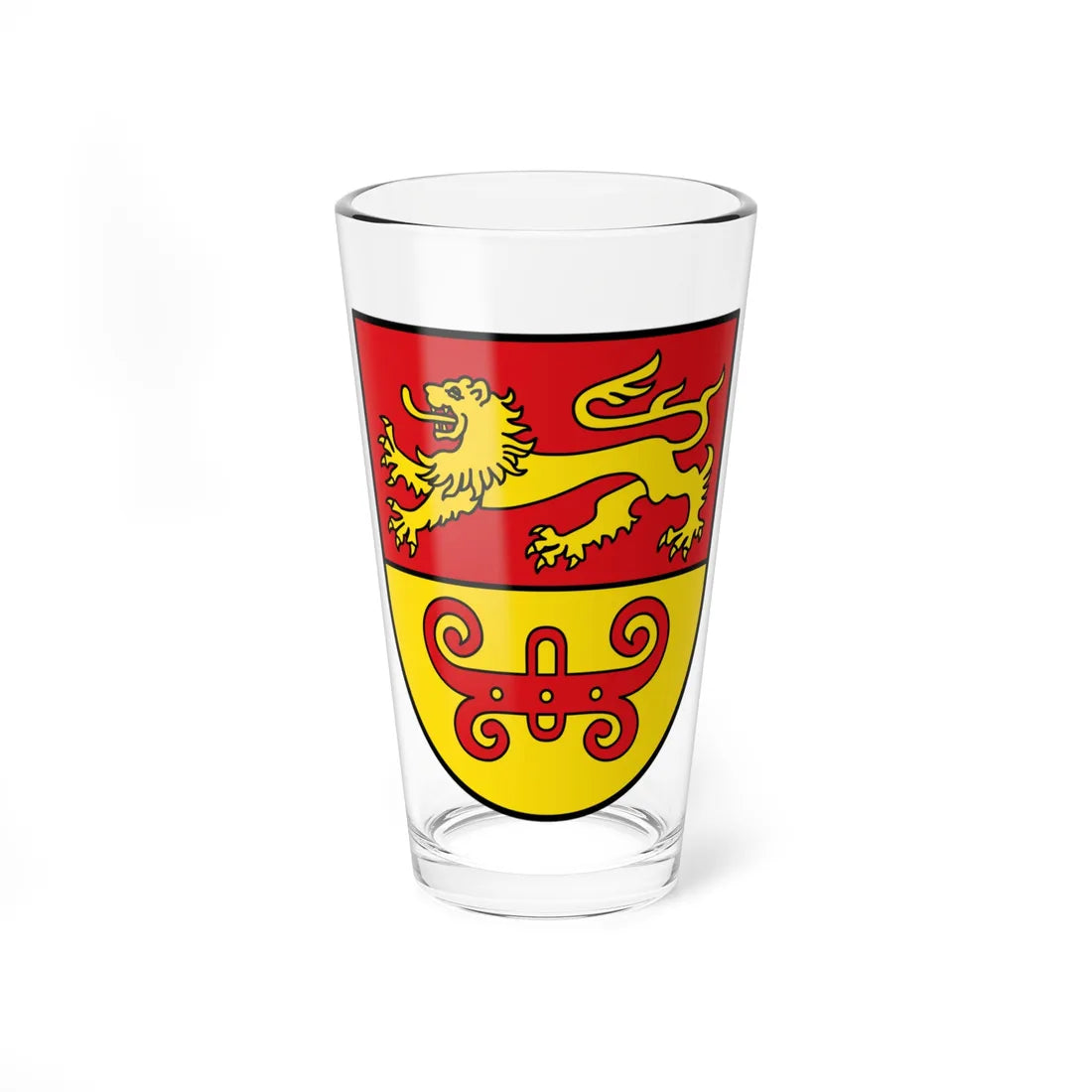 DEU Landkreis Goettingen 1935 COA (Germany) (Coat of Arms) Pint Glass 16oz 16oz - Go Mug Yourself