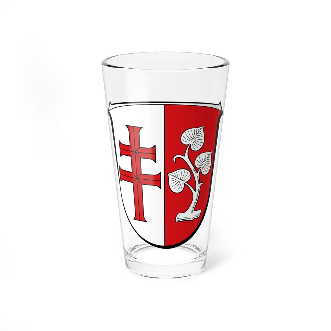 DEU Landkreis Hersfeld-Rotenburg COA (Germany) (Coat of Arms) Pint Glass 16oz 16oz - Go Mug Yourself