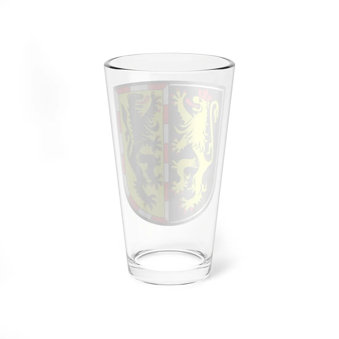 DEU Landkreis Hof COA (Germany) (Coat of Arms) Pint Glass 16oz - Go Mug Yourself