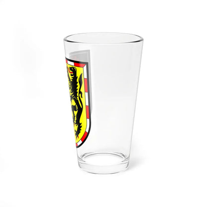 DEU Landkreis Hof COA (Germany) (Coat of Arms) Pint Glass 16oz - Go Mug Yourself
