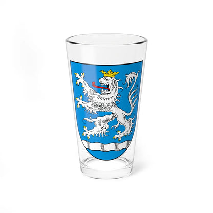 DEU Landkreis Holzminden COA (Germany) (Coat of Arms) Pint Glass 16oz 16oz - Go Mug Yourself