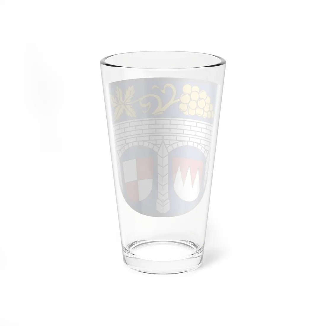 DEU Landkreis Kitzingen COA (Germany) (Coat of Arms) Pint Glass 16oz - Go Mug Yourself