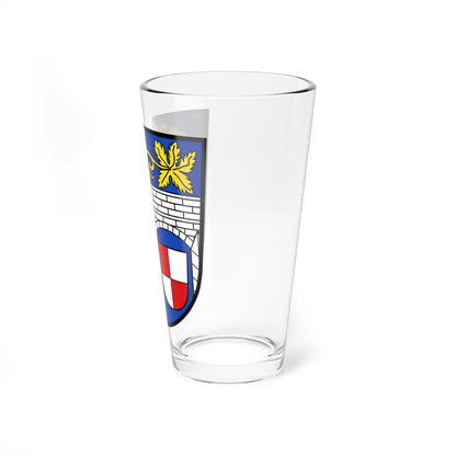 DEU Landkreis Kitzingen COA (Germany) (Coat of Arms) Pint Glass 16oz - Go Mug Yourself