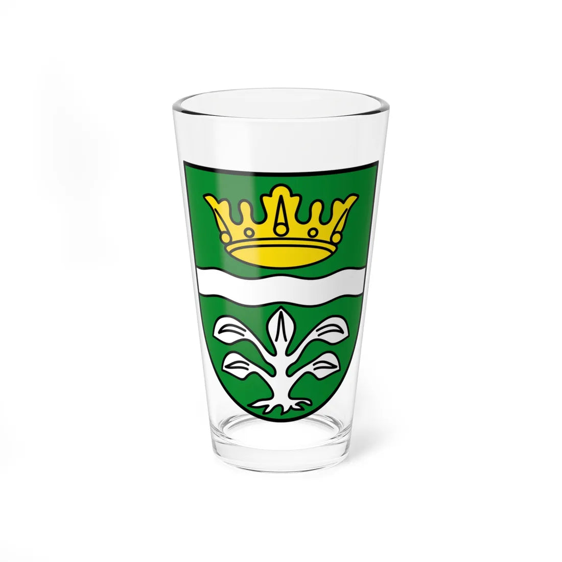 DEU Landkreis Mayen-Koblenz COA (Germany) (Coat of Arms) Pint Glass 16oz 16oz - Go Mug Yourself